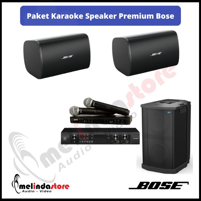 Paket Karaoke Premium Speaker Bose | No Touchscreen & Player
